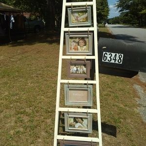 A laser picture frame